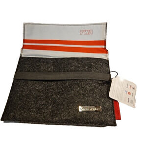 Vintage TWA Airline Small Flap Pouch Bag American Airlines with Tag